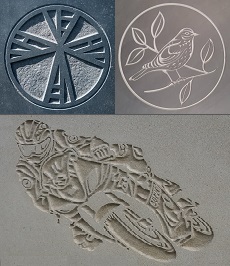 Carved details